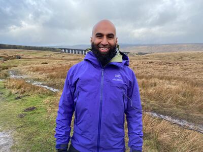 “Hiking isn’t something Muslims traditionally consider doing, it’s not in our culture or DNA,” Haroon Mota told The National. Victoria Pertusa / The National