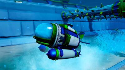 A scene with a Dive Bomber from the new video game, Skylanders SuperChargers. Activision via AP