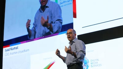 Iyad Kamal, Aramex’s chief operating officer, says the region remains a cash-on-delivery market. Pawan Singh / The National