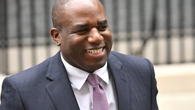 UK Foreign Secretary David Lammy leaves 10 Downing Street after his appointment on July 5. Getty Images