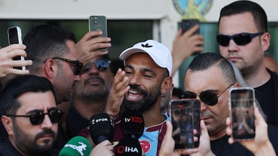 Mohamed Salah arrives in Turkey ahead of move to Trabzonspor. Reuters