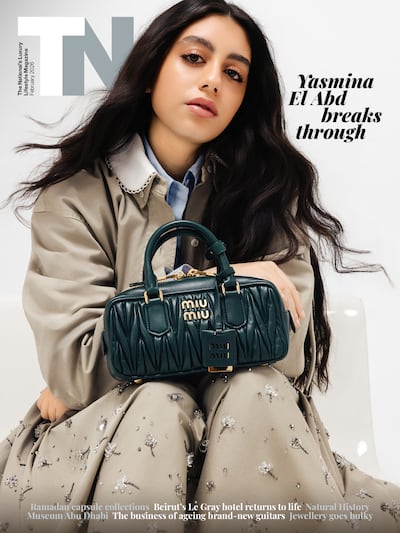 The February cover of TN Magazine featuring Yasmina El Abd was shot by Lucie Sassiat in Paris.