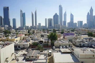 An image of a local neighbourhood researched by Khaled Al Awadi for the National Pavilion UAE exhibition ‘Lifescapes Beyond Bigness’. Courtesy National Pavilion UAE – la Biennale di Venezia