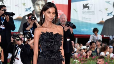 2014: Liya Kebede in Alberta Ferretti. Photo: Getty