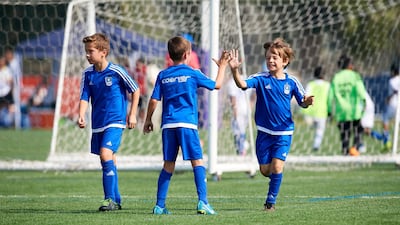 Leroy Sane, the Manchester City star, who was with the squad when they visited the UAE capital last week, said tournaments such as this are helping to quickly develop the game of football in the Middle East.