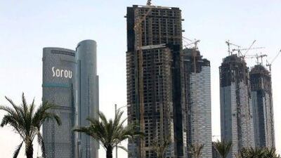 Sorouh started turning over units in May in the Sun and Sky Towers, the first project to open to owners on Reem Island. Sammy Dallal / The National