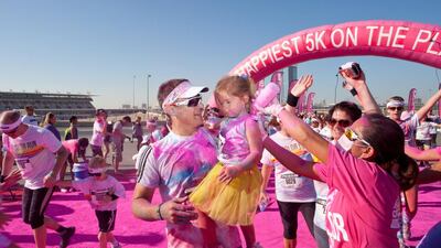Runners ranged from toddlers to a 73-year-old entrant. Clint McLean for The National