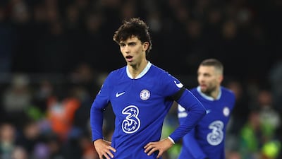 Joao Felix makes his debut for Chelsea. Reuters