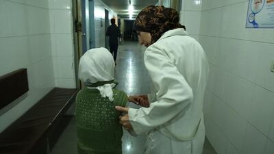 'The Cave' is set in a hospital run by women in Ghouta, Syria. Courtesy National Geographic