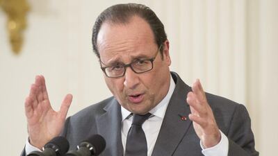 French president Francois Hollande's "grand coalition" is in peril. (Michael Reynolds / EPA)