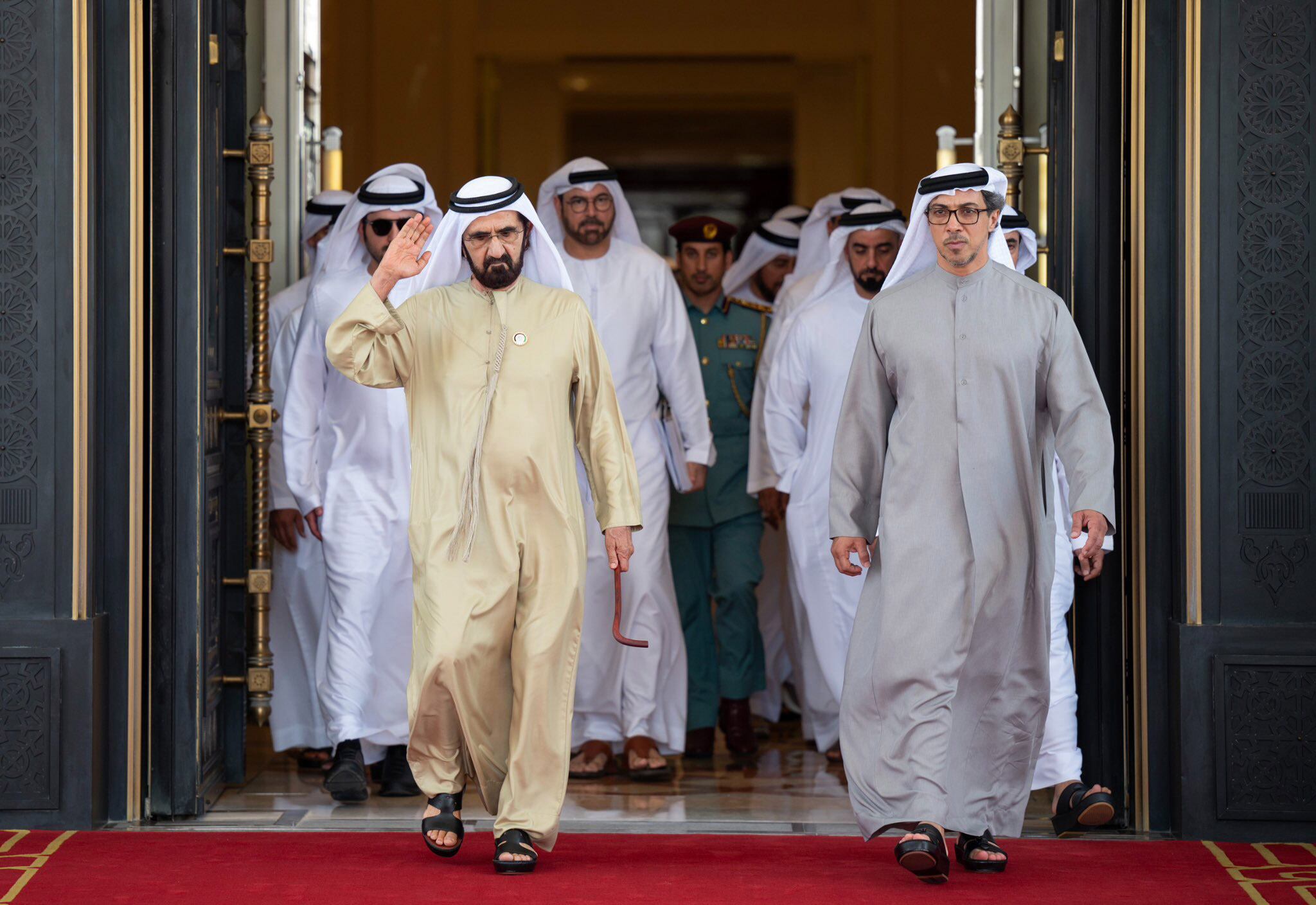 Future Sheikh Sheikh Mohammed reviews UAE tax and launches AI efficiency drive at ...
