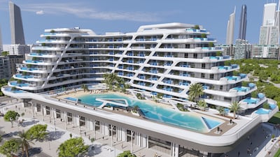The Samana Mykonos Signature project is located in Dubai's Arjan district. Photo: Samana
