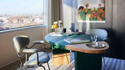 The property also has a study.