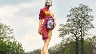 'The Virgin Mother' by Damien Hirst. Courtesy Prudence Cuming Associates