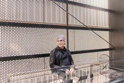 Tarek Al Ghoussein in Warehouse 421. Reem Mohammed / The National