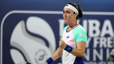 Tunisian tennis player Ons Jabeur. Chris Whiteoak / The National