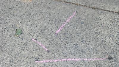 Mohammed Kazem's Kisses. Courtesy Mohammed Kazem and Isabelle Van Den Eynde Gallery