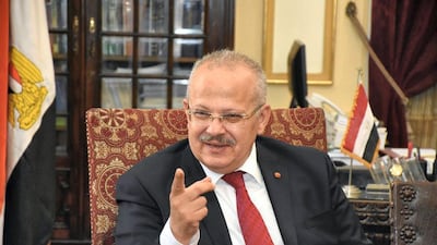 The new president of Cairo University, Professor Mohamed Osman El Khosht. Photo courtesy of Cairo University