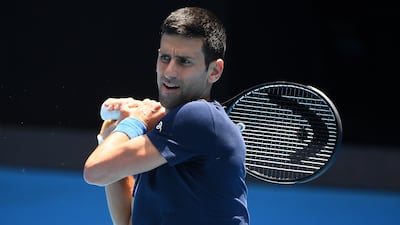 Novak Djokovic of Serbia. EPA