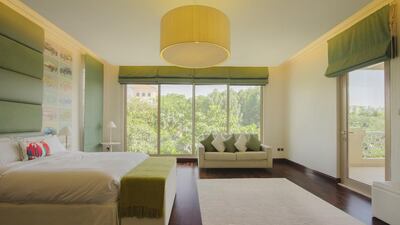 With a total of seven bedrooms in the master villa and another six bedrooms in the second villa, the package is on the market for an eye-watering Dh60 million. Courtsey Kensington Luxury Real Estate