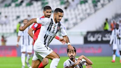 Ali Mabkhout scored two for Al Jazira in their win over Al Bataeh in the Adnoc Pro League. – PLC