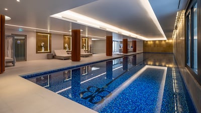 The swimming pool