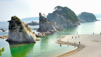 2. Jodogahama Beach, Japan.