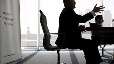 Dale Meyerrose of Harris Corporation says cyberspace is a borderless, man-made domain. Jaime Puebla / The National