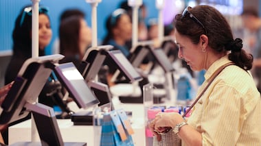 The new Primark store opens in Dubai Mall in Dubai. Chris Whiteoak / The National