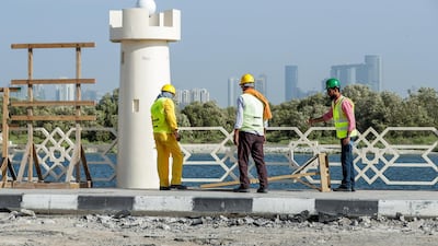 The walkway overlooks the mangroves. Victor Besa / The National