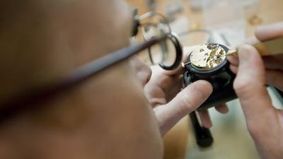 Roger W Smith at work. Roger W Smith