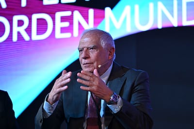 Former EU High Representative for Foreign Affairs and Security Policy Josep Borrell. EPA