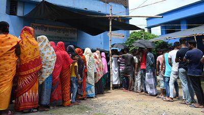 In West Bengal, an estimated 200,000 candidates are campaigning for nearly 73,900 seats