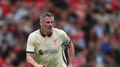 Jamie Carragher of Liverpool. Getty