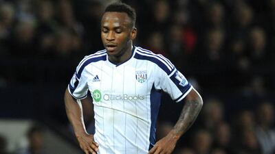 Saido Berahino has scored seven goals in 11 Premier League matches for West Brom this season. Rui Vieira / AP