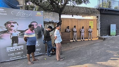 Goa's Chief Minister Pramod Sawant says the blaze is 'a very painful day' for the state. AFP