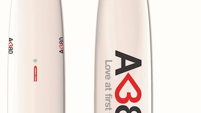 An A380 carbon fibre longboard will also go under the auctioneer's hammer next week.