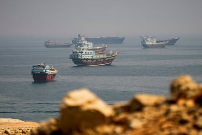 Only four vessels transited the Strait of Hormuz on Tuesday, down from seven a day earlier. Reuters
