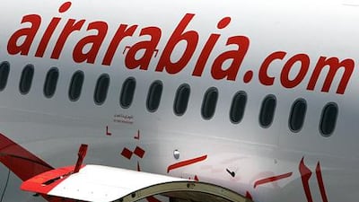 Air Arabia, the low-cost carrier from Sharjah, recently added six new routes. The company's shares rose 1.3 per cent yesterday. Pawan Singh / The National