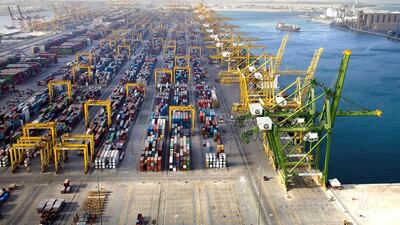 Jebel Ali is the only port outside the Far East to make it into the latest Top 10 list of the world’s largest ports. Courtesy DP World