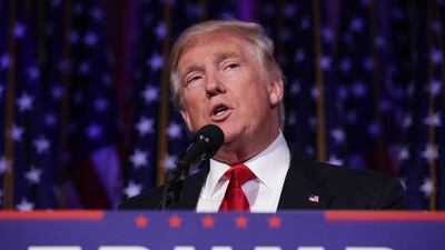 A Trump presidency is a slap in the face for the whole foreign security and economic policy establishment in Washington, which believes in free trade and the benefit to America of strong international alliances, says Alan Philps. Chip Somodevilla / Getty Images / AFP