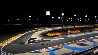 Bahrain Grand Prix, April6. Second win in a row for Hamilton after a thrilling floodlit duel. The Briton pulled level with the late Argentine Juan Manuel Fangio in the all-time win lists with 24. Rosberg, who started on pole, produced the team’s second successive one-two. Points: Rosberg 61, Hamilton 50. (Photo: Marwan Naamani / AFP)