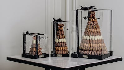 Chocolate trays; from Dh280. Photo: Chaclet