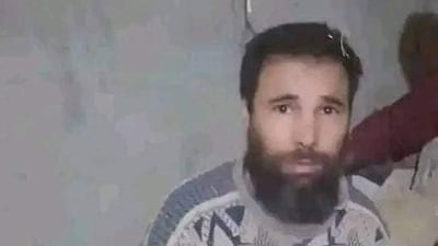 Omar bin Omran was unable to speak when he was discovered by security forces only a few hundred metres from his home. Photo: Djelfa Judicial Council