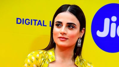 Radhika Madan went for a classic printed cotton look.