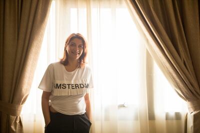 Lilas Salaheddine sticks to a monthly food budget of Dh1,500 for the six people in her household. Christopher Pike / The National