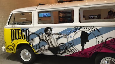 Cafe Diego, an official link-up with the famed footballer Diego Maradona, is now open at the Nation Galleria mall in Abu Dhabi.