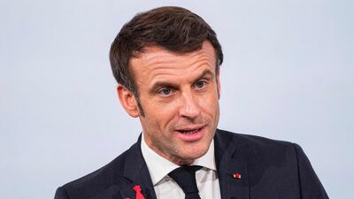 With Russia facing restrictions due to its invasion of Ukraine, French President Emmanuel Macron 'underlined the concern of fighting any evasion of the sanctions in place'. AFP