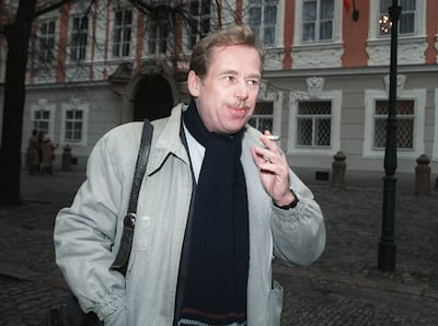 Havel was a staunch fan of Frank Zappa and even asked the experimental rocker to be a government consultant. AFP