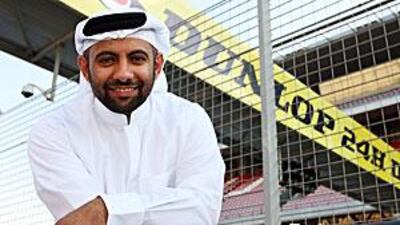 Omran al Owais is in confident mood.